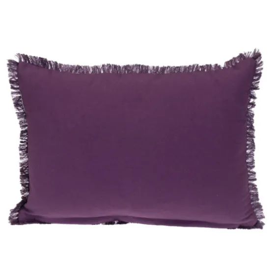 Woven Stripes Fringe Lumbar Pillow-Kirkland's Home Hot