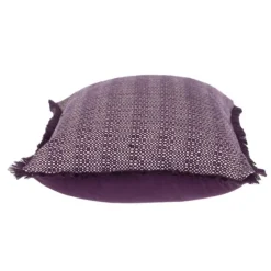 Woven Stripes Fringe Lumbar Pillow-Kirkland's Home Hot