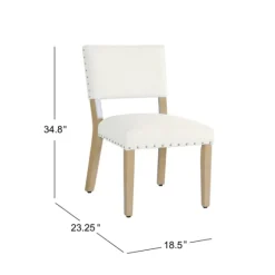 Woven Upholstered Dining Chairs, Set Of 2-Kirkland's Home New