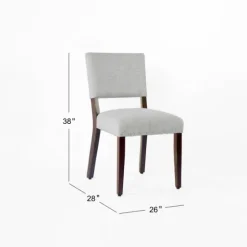 Woven Upholstered Dining Chairs, Set Of 2-Kirkland's Home Online