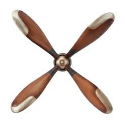 Wright Brass Airplane Propeller Wall Plaque-Kirkland's Home Store
