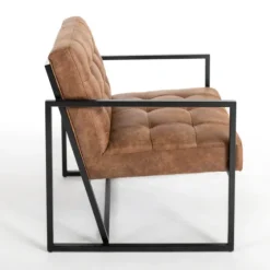 Wyatt Faux Leather Accent Chair-Kirkland's Home Best Sale