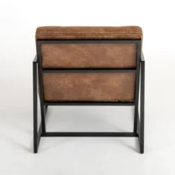 Wyatt Faux Leather Accent Chair-Kirkland's Home Best Sale