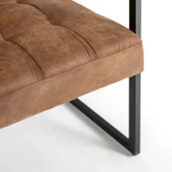 Wyatt Faux Leather Accent Chair-Kirkland's Home Best Sale
