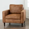 Wyatt Faux Leather Armchair-Kirkland's Home Discount