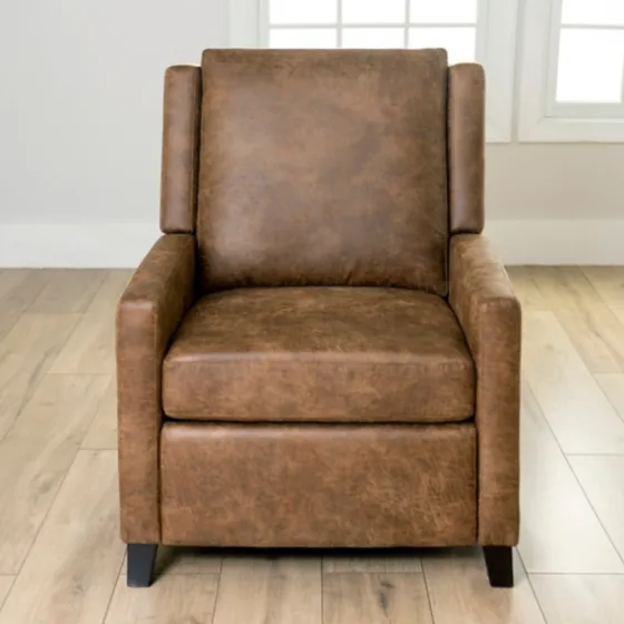 Wyatt Faux Leather Recliner-Kirkland's Home Best