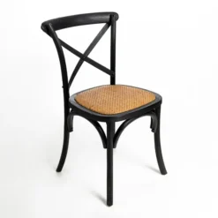 X Frame Cane Seat Dining Chair-Kirkland's Home Clearance