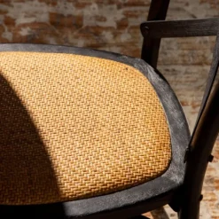 X Frame Cane Seat Dining Chair-Kirkland's Home Clearance