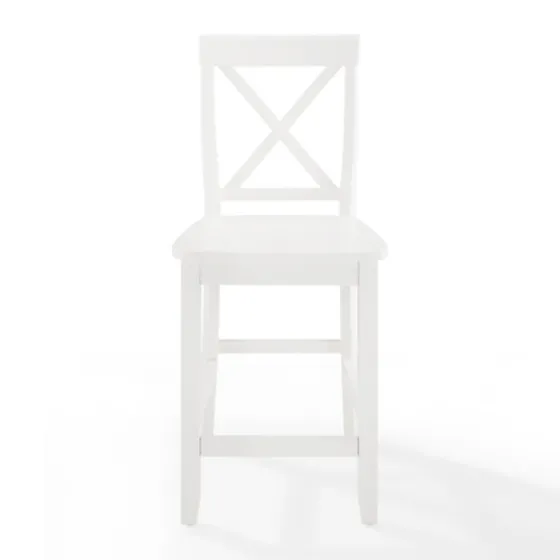X-Back Farmhouse Counter Stools, Set Of 2-Kirkland's Home Outlet
