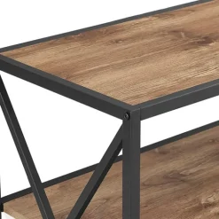 X-Frame 3-Tier Barnwood Bookshelf-Kirkland's Home Clearance