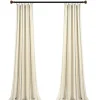 Yellow & Gray Farmhouse Curtain Panel Set, 95 In.-Kirkland's Home Sale