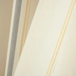 Yellow & Gray Farmhouse Curtain Panel Set, 95 In.-Kirkland's Home Sale