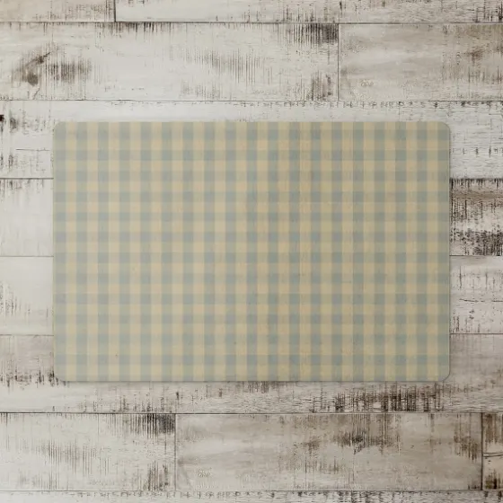 Yellow And Green Plaid Kitchen Mat-Kirkland's Home Best
