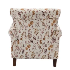 Yellow And Orange Leaf Upholstered Accent Chair-Kirkland's Home Best