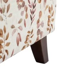 Yellow And Orange Leaf Upholstered Accent Chair-Kirkland's Home Best