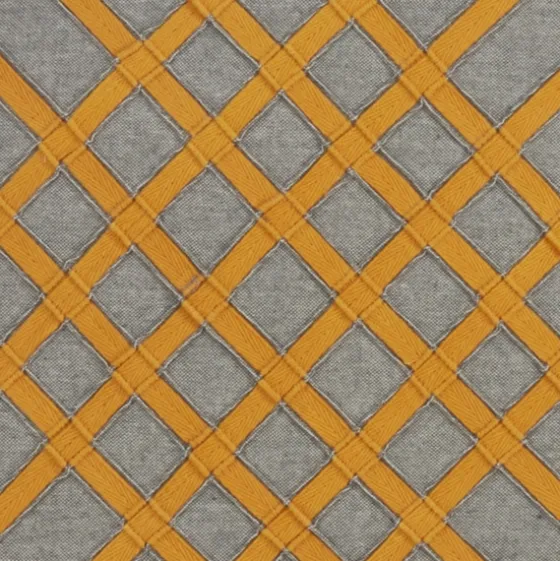 Yellow Crosshatch Stitch Cotton Throw Pillow-Kirkland's Home Clearance