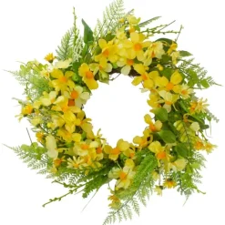 Yellow Daisy And Berry Wreath-Kirkland's Home Best Sale