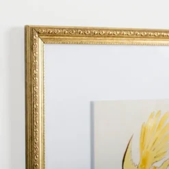 Yellow Free Bird Gold Framed Art Print-Kirkland's Home Clearance