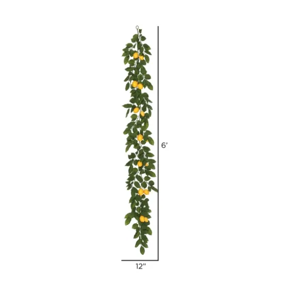 Yellow Lemon Leaf Garland-Kirkland's Home Best Sale