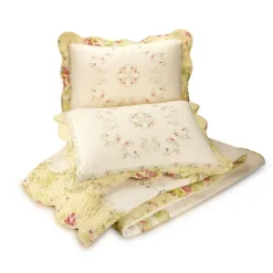 Yellow Prairie Bloom King Bedspread-Kirkland's Home Online