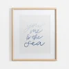 You Me & The Sea Framed Art Print-Kirkland's Home Cheap