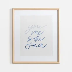 You Me & The Sea Framed Art Print-Kirkland's Home Cheap