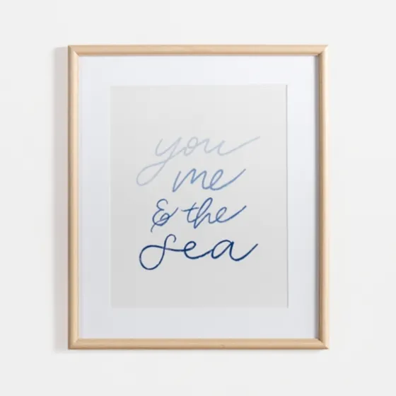 You Me & The Sea Framed Art Print-Kirkland's Home Cheap