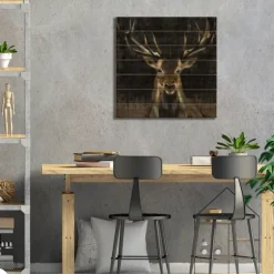 Young Buck Wood Art Print-Kirkland's Home Cheap