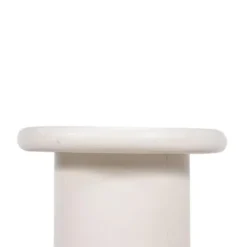 Zach Wood Pedestal End Table-Kirkland's Home Fashion
