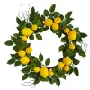Zesty Lemon Fresh Wreath-Kirkland's Home Clearance