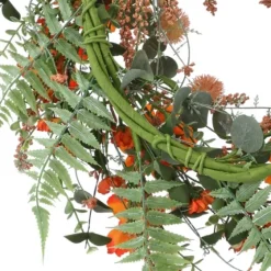Zinnia And Berry Wreath-Kirkland's Home Sale