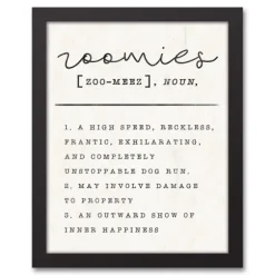 Zoomies Framed Canvas Art Print, 12X15 In.-Kirkland's Home Best Sale