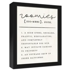 Zoomies Framed Canvas Art Print, 12X15 In.-Kirkland's Home Best Sale