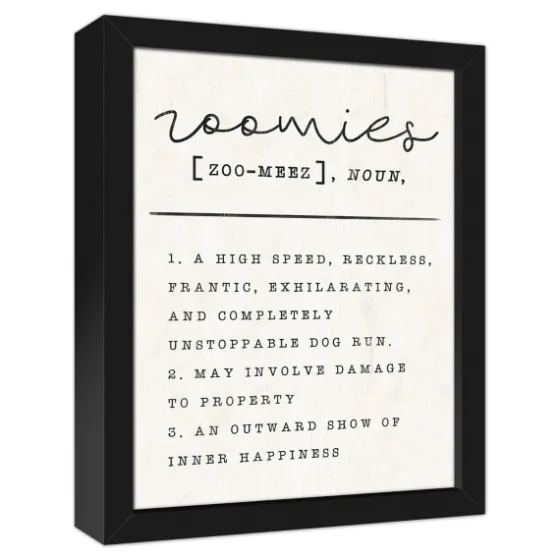 Zoomies Framed Canvas Art Print, 12X15 In.-Kirkland's Home Best Sale