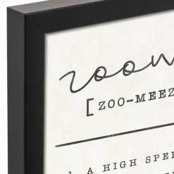 Zoomies Framed Canvas Art Print, 12X15 In.-Kirkland's Home Best Sale